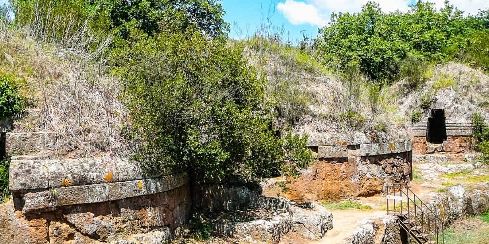 The Necropolis of Tarquinia or Monterozzi